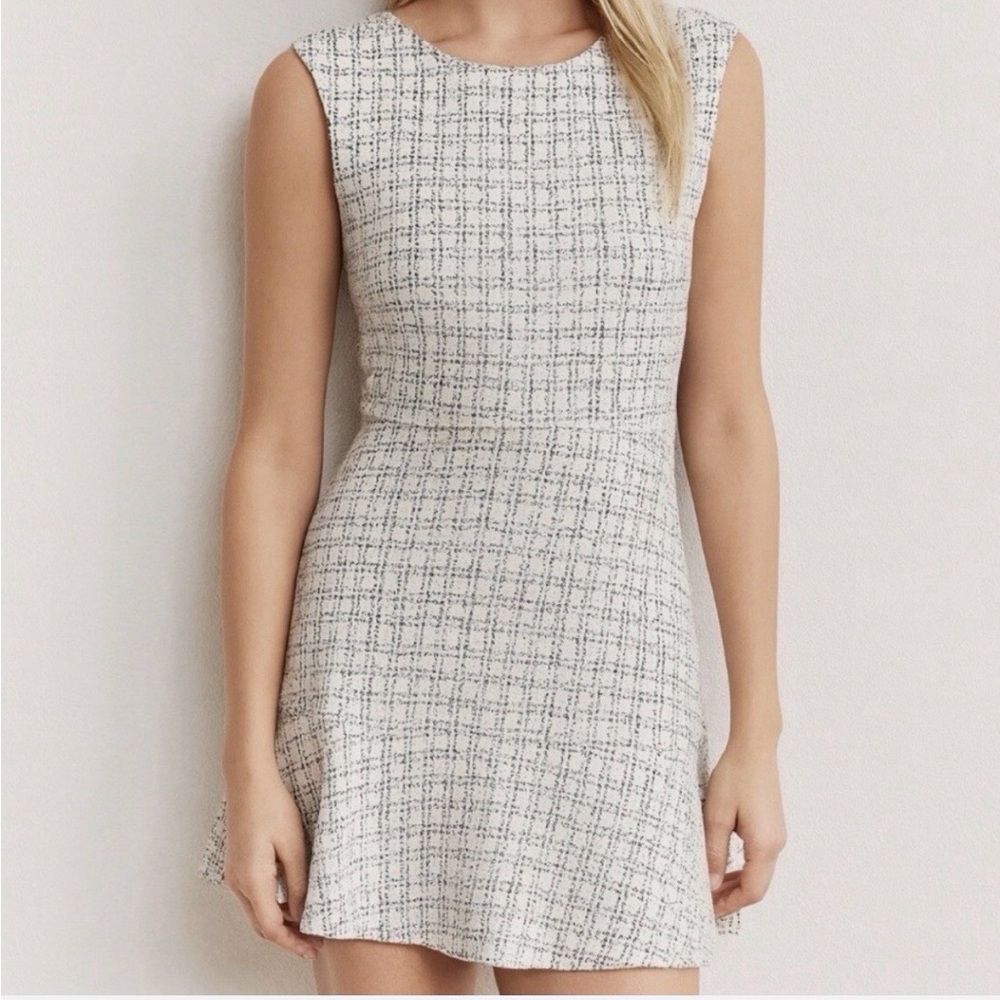 Gorgeous NWOT Ann Taylor tweed wool blend dress - size 6